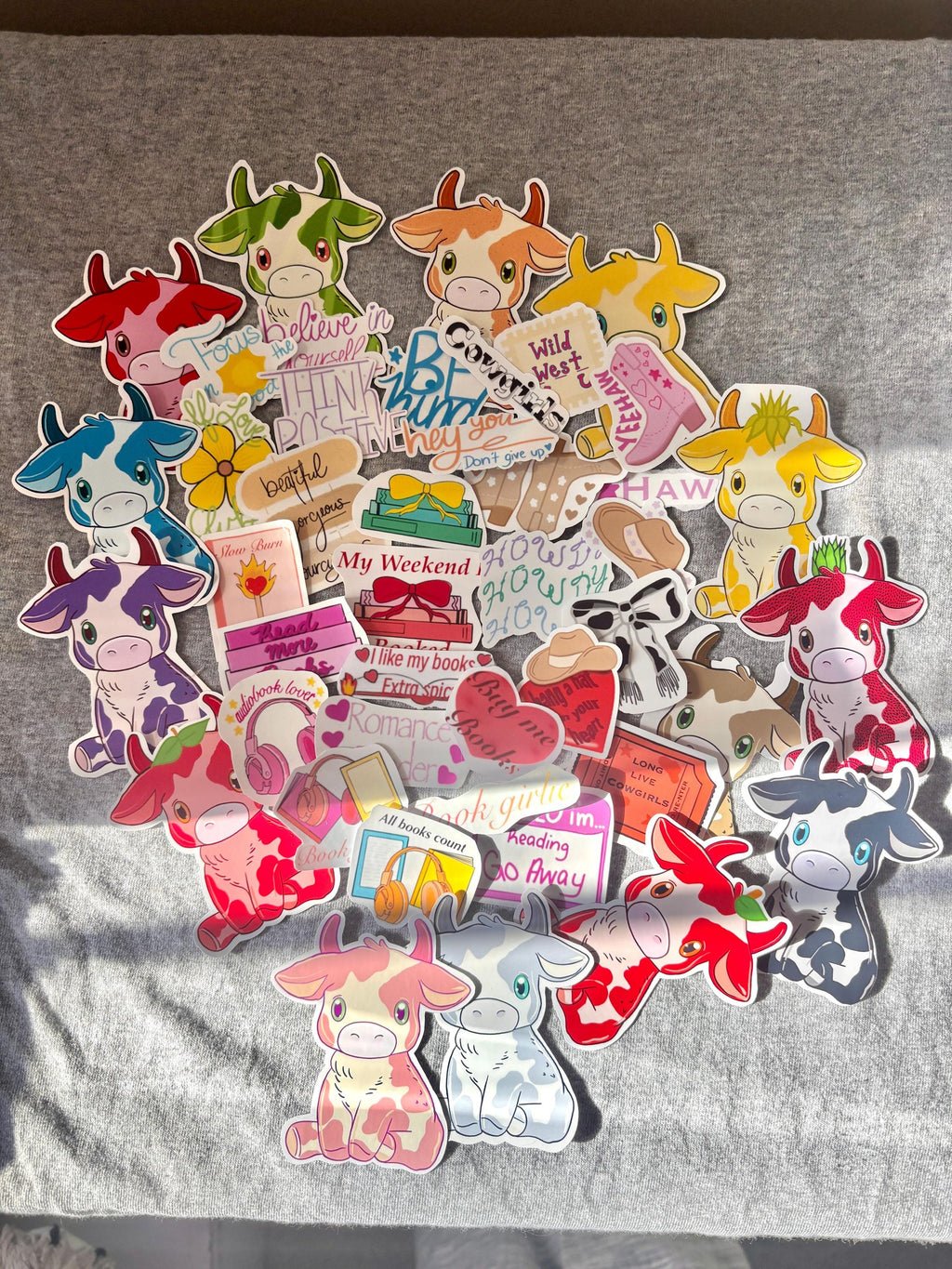 Mystery Sticker Bundle – Customizable Set of 5, 10, or 15 Vinyl Stickers