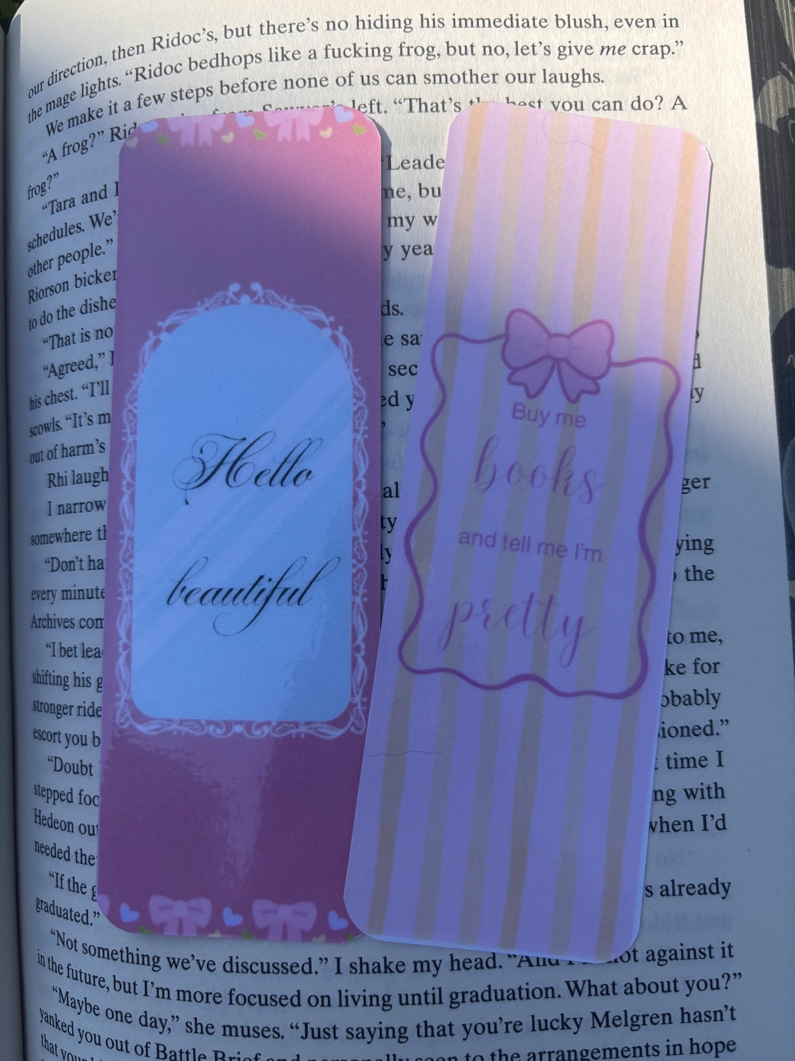 Pink & Cute Bookmarks and Stickers – Matching Sets for Readers | Buy Separately or Bundle