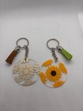 Vinyl Design Keychain with Tassel – 12 Designs to Choose From | Cute Gift
